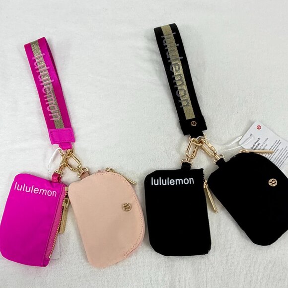 Lululemon Dual Pouch Wristlet Assorted Colors Available - Picture 1 of 16